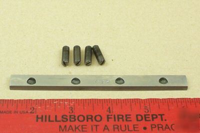 South bend 9 10K lathe compound rest top gib & screws