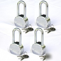 4 heavy duty long shank pad lock american tool padlock
