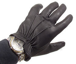 Blackhawk swat police peacemaker leather duty glove xl