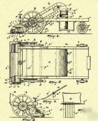 Brooks street sweeper cleaner 1896 us patent PRINT_B034