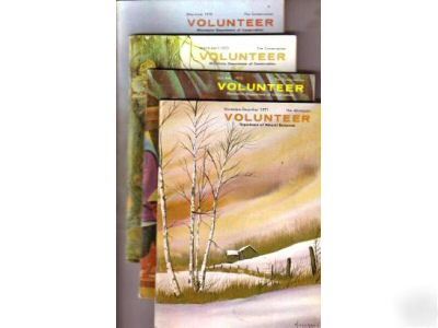 Volunteer magazine mn dept of conservation 1971-1970