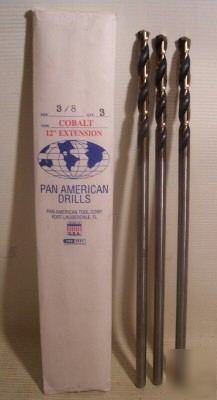 1-lot (3EA.) pan-american 3/8