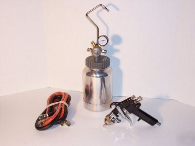 2 quarters paint tank with spray gun 2.00MM air tools