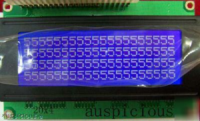 HD44780 20X4 character lcd display with blue backlight