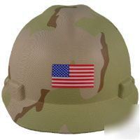 Msa camouflage 1006511 osha hardhat hard hat cap