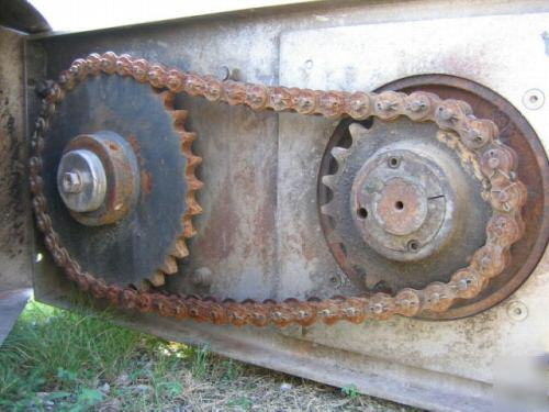 18â€ dia x 24â€™ long wolfking ss screw conveyor (4721)