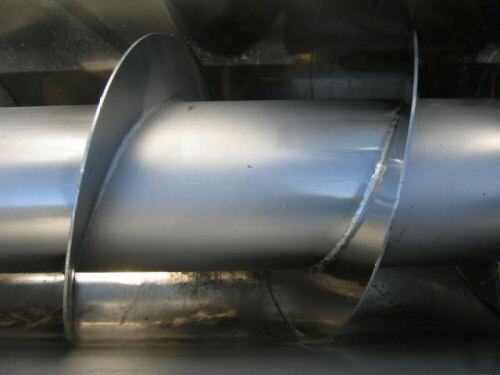 18â€ dia x 24â€™ long wolfking ss screw conveyor (4721)