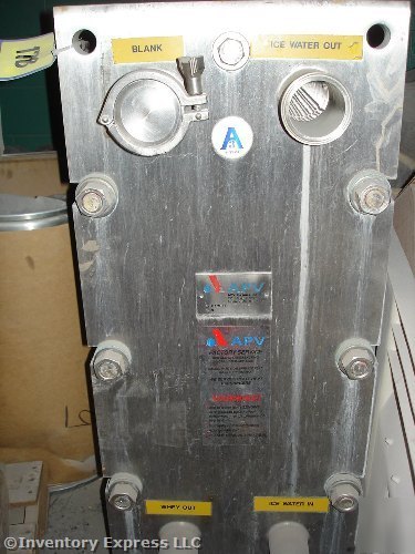 Apv stainless steel heat exchanger 162 plates #TSR25 
