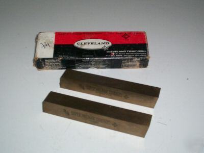 New 2 cleveland super momax cobalt square tool bits 3/4