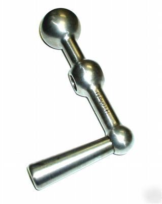 New bridgeport part 12060271 ballcrank handle