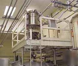 Used: dust collector, 316 stainless steel. (7) 5