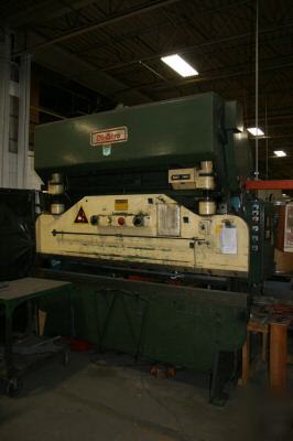 New diacro 55 ton x 8' press brake 1981