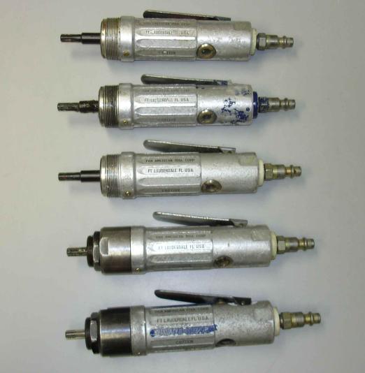 Lot of 5 pan american tool nova 2800K rpm drill base