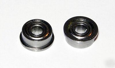 New (10) FR2-5-zz flanged bearings, 1/8