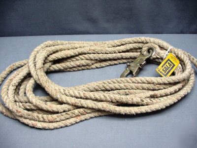 Sala 1364D-50 climbing rope â€“ 40â€™ - Â¾â€ diameter