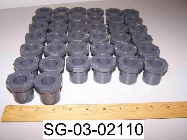 New eslon 1X1/2 pvc reducer bushing pipe fittings (38) 