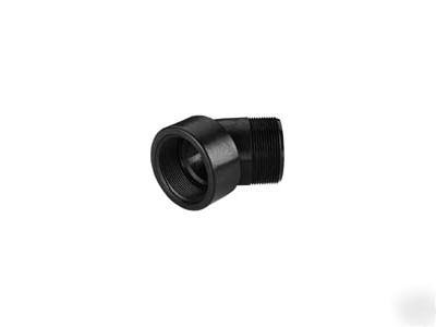  poly threaded pipe 45 degree st. el.............1 1/2