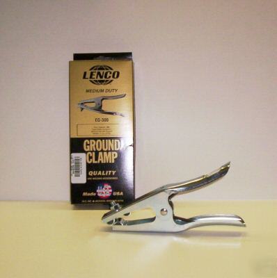 New lenco eg-300 medium duty ground clamp 300 amp