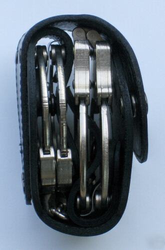 Fbipal e-z grab double handcuff case model M2 (bw)