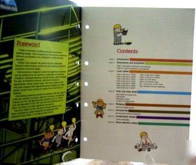 1982 lysaght brownbuilt brochure steel purlins & girts