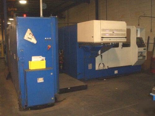 5' x 10' trumpf L3030 4,000 watt laser with dual tables