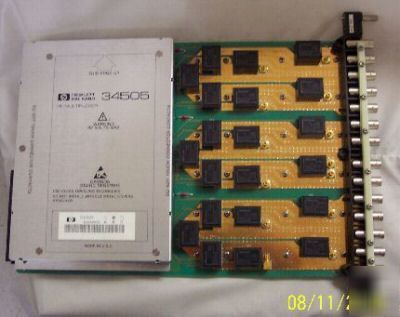 Hp agilent 34505 vxi rf multiplexer