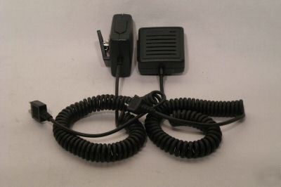 two maxon ca-1420A lapel speaker microphone 