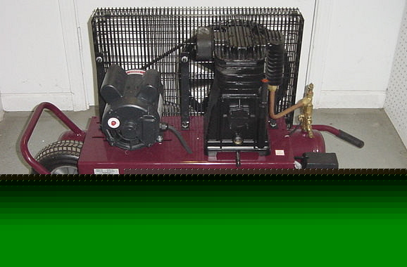 New quincy air compressor 8 gallon tank 110 volt