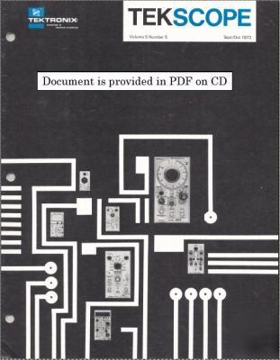 Tekscope september-october 1973 issue (cd) TM503 TG501