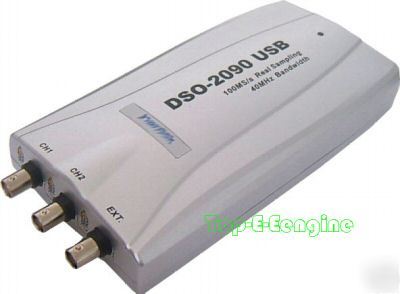 100MS/s pc-based usb digital storage oscilloscope 