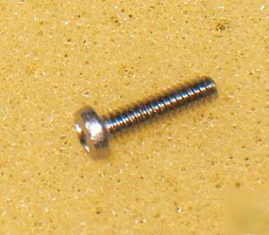 25 machine screws 0-80 x 7/32