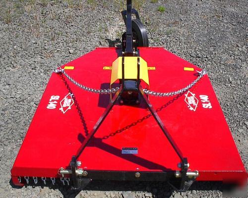 54â€ brush hog mower SL140N cat.1 3PT 16-35HP rating
