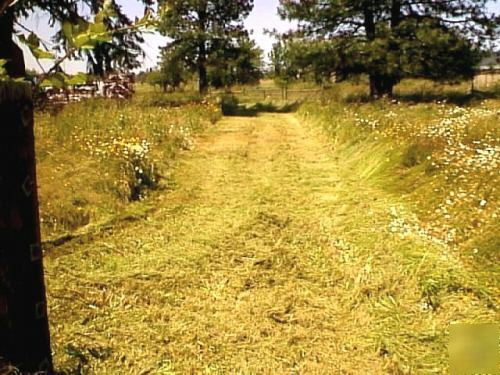 54â€ brush hog mower SL140N cat.1 3PT 16-35HP rating