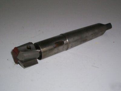 Good used counterbore + morse taper socket 1-1/2 +/-dia