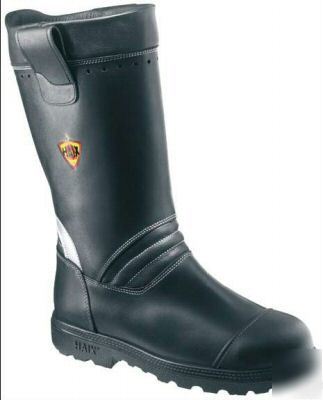 Haix fire hunter af fire fighter boots size 14 w