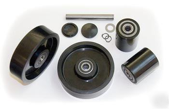 Multiton TM55 palletjack aftermarket complete wheel kit