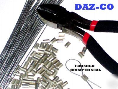 100 copper seals/electric meter/tachograph/taxi & tool 