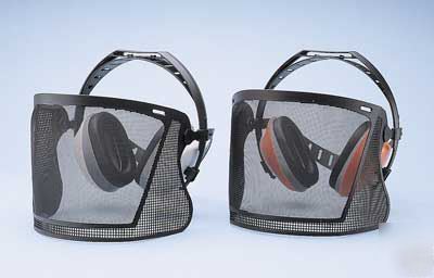 Elvex model hb-7000X brushguard visor/muff combination