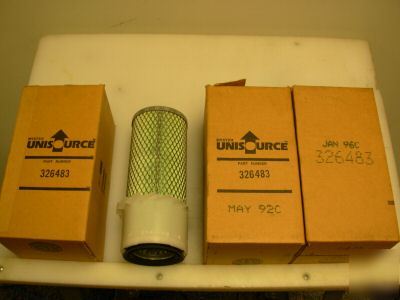 Hyster unisource forklift air filters 326483 lot of 3