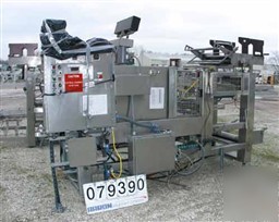 Used: arpac right angle stainless steel infeed shrink b