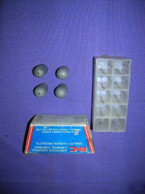 Anc carbide tips 4 rounded 1 tapered