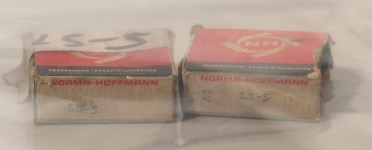 Norma hoffmann bearing LS5 lot of 2 