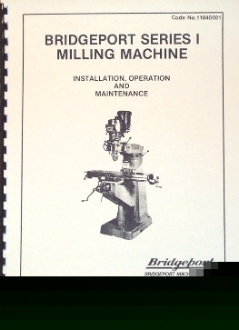 Oz~bridgeport series i mill mach manual 2HP variable 1