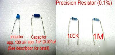 True kelvin clip for lcr meter (4 wire) with lcr parts