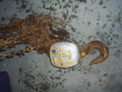 Budgit 5 ton chain lift hoist dresser industrial