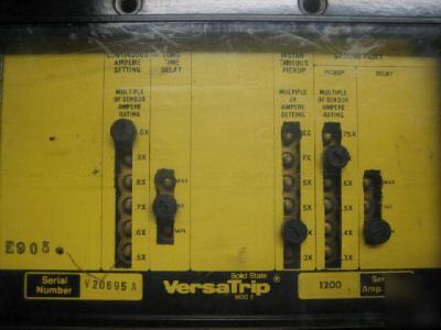 Ge general electric 1200 amp 1200A a THKS4612G breaker