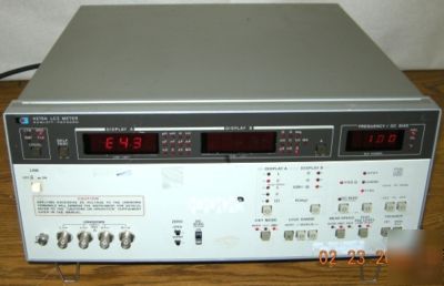 Hewlett packard hp 4276A lcz meter