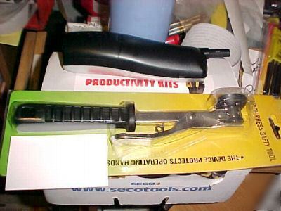 Punch press safety tool