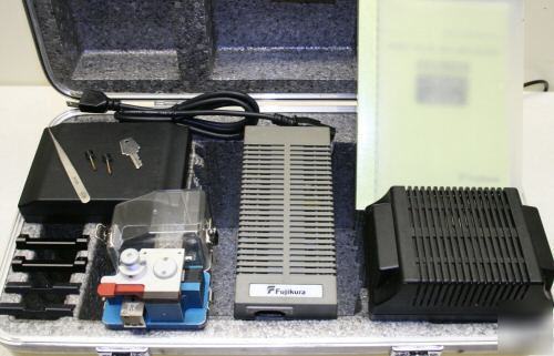 Fujikura fsm-15S sm mm fiber fusion splicer w/ cleaver