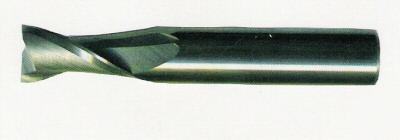 New - made in usa solid carbide end mill 2FL 3/8